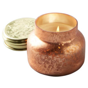 Anthropologie Capri Blue Feathered Scented Jar Candle